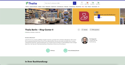 Thalia Filiale - Frankfurter Allee 113 - 10365 Berlin