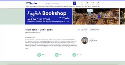Thalia Filiale - Leipziger Platz 12-14 - 10117 Berlin