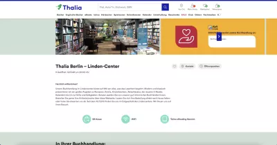 Thalia Filiale - Prerower Platz 1 - 13051 Berlin